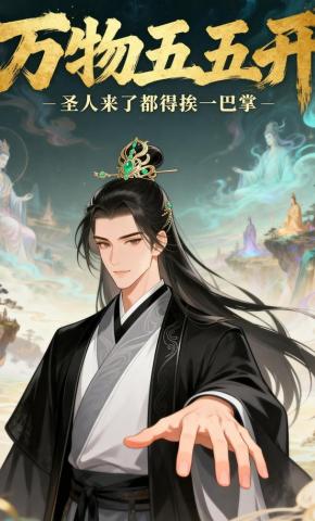 短剧《万物五五开，圣人来了都得挨一巴掌》海报