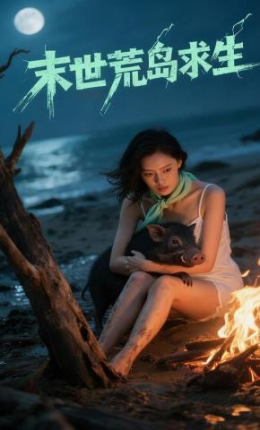 短剧《末世荒岛求生》海报