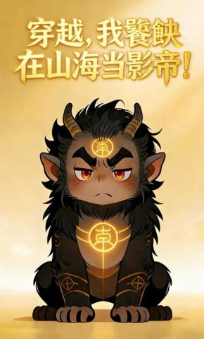短剧《穿越，我饕餮在山海当影帝！》海报