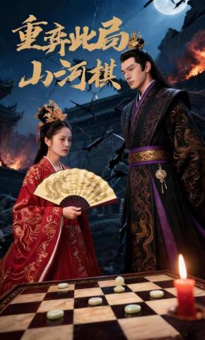 短剧《重弈此局山河棋》海报