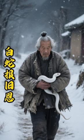 短剧《白蛇报旧恩》海报