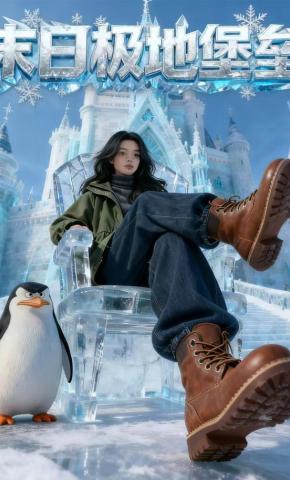 短剧《末日极地堡垒》海报
