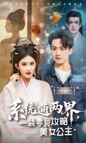 短剧《系统通两界，一袋零食攻略美女公主》海报