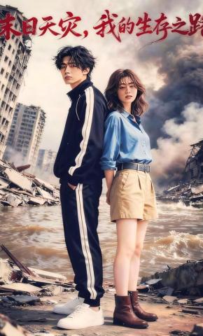短剧《末日天灾，我的生存之路》海报