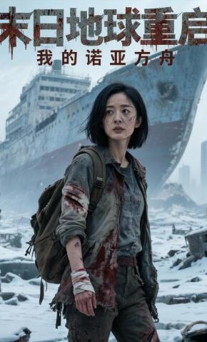 短剧《末日地球重启，我的诺亚方舟》海报