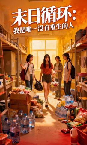 短剧《末日循环：我是唯一没有重生的人》海报