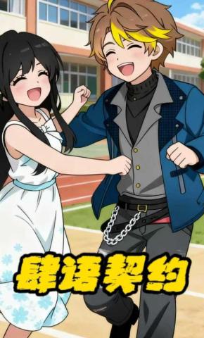 短剧《肆语契约》海报