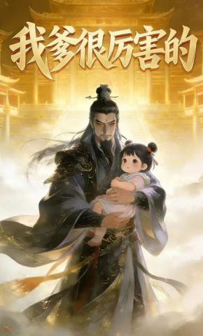 短剧《我爹很厉害的》海报