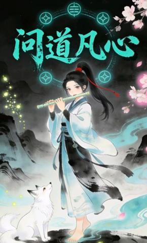 短剧《问道凡心》海报