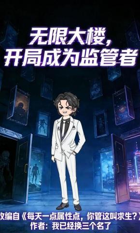 短剧《无限大楼，开局成为监管者》海报