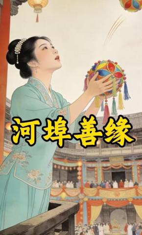 短剧《河埠善缘》海报