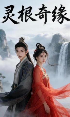 短剧《灵根奇缘》海报