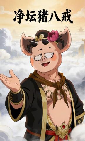 短剧《净坛猪八戒》海报