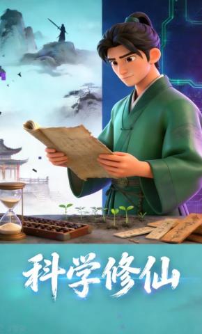 短剧《科学修仙》海报