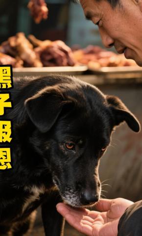 短剧《黑子报恩》海报