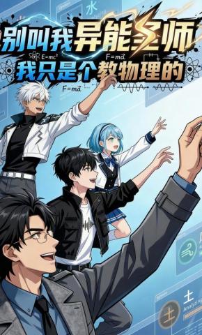短剧《别叫我异能圣师，我只是个教物理的》海报