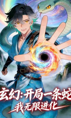 短剧玄幻：开局一条蛇，我无限进化海报