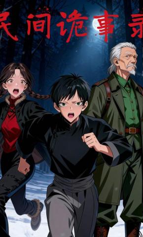 短剧《民间诡事录》海报