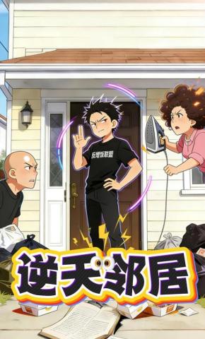 短剧《逆天邻居》海报