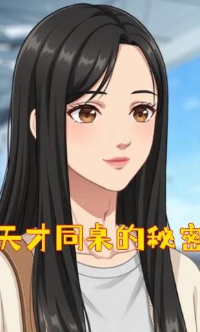 短剧《天才同桌的秘密》海报