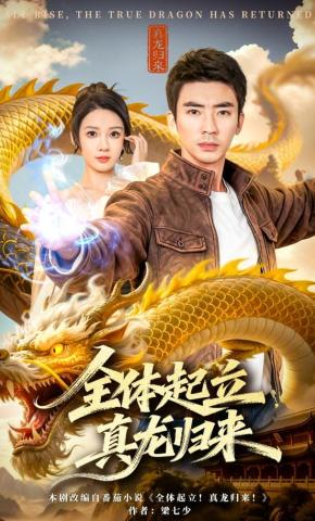 短剧《全体起立，真龙归来》海报