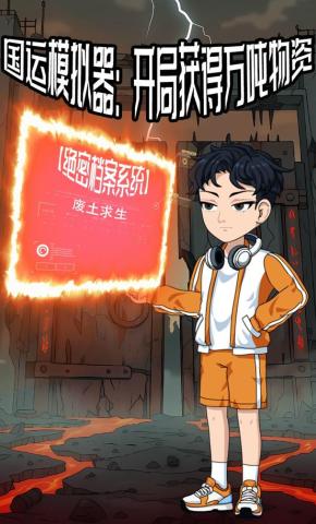 短剧《国运模拟器：开局获得万吨物资》海报