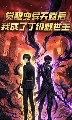 短剧《觉醒变异天赋后，我成了丁级救世主》海报