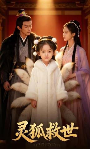 短剧《灵狐救世》海报