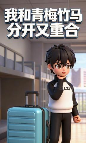 短剧《我和青梅竹马分开又重合》海报