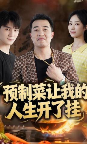 短剧《预制菜让我的人生开了挂》海报