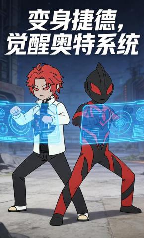 短剧《变身捷德，觉醒奥特系统》海报