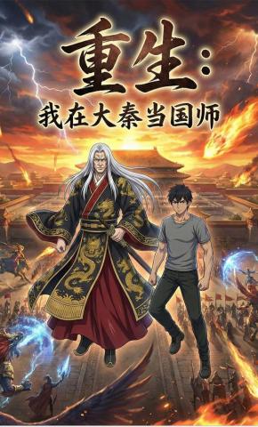 短剧《重生：我在大秦当国师》海报