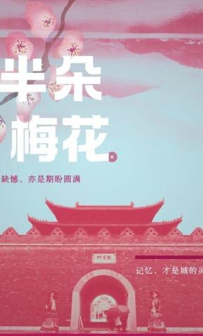 短剧半朵梅花海报