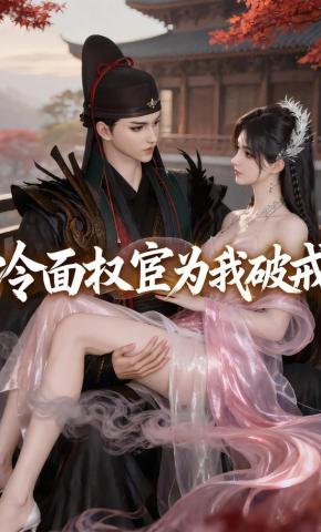 短剧《冷面权宦为我破戒》海报