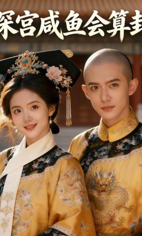 短剧《深宫咸鱼会算卦》海报