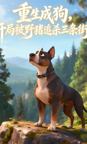 短剧《重生成狗，开局被野猪追杀三条街！》海报