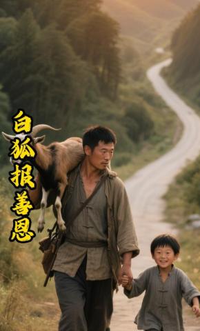 短剧《白狐报善恩》海报