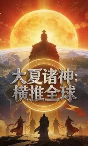 短剧《大夏诸神：横推全球》海报