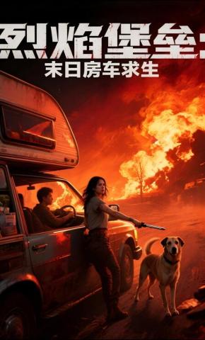 短剧《烈焰堡垒：末日房车求生》海报