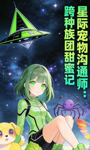 短剧《星际宠物沟通师：跨种族团宠甜蜜记》海报