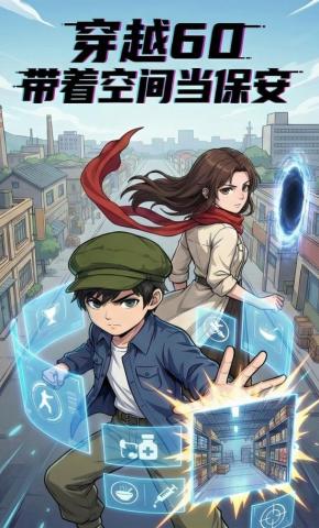 短剧《穿越60带着空间当保安》海报