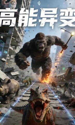 短剧《高能异变》海报