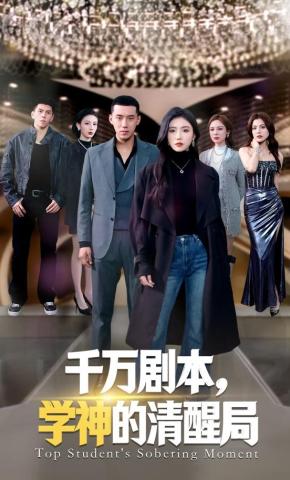 短剧《千万剧本，学神的清醒局》海报