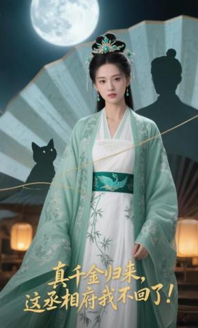 短剧《真千金归来，这丞相府我不回了！》海报