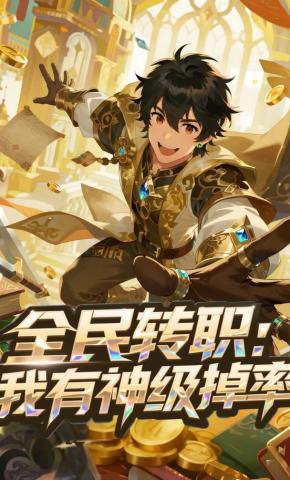 短剧《全民转职：我有神级掉率》海报