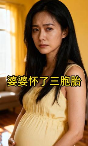 短剧《婆婆怀了三胞胎》海报