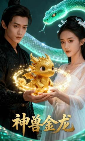 短剧《神兽金龙》海报