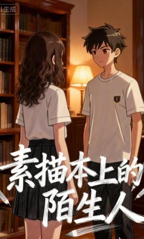 短剧《素描本上的陌生人》海报
