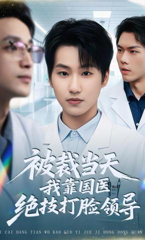 短剧《被裁当天，我靠国医绝技打脸领导》海报