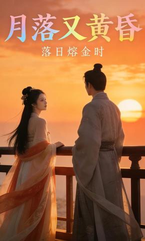短剧《月落又黄昏》海报